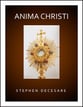 Anima Christi SATB choral sheet music cover